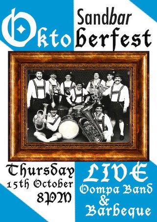 Oktoberfest Sandbar